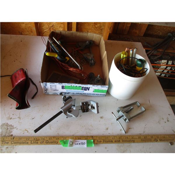 Wire Strippers, Clamps, Misc. Items