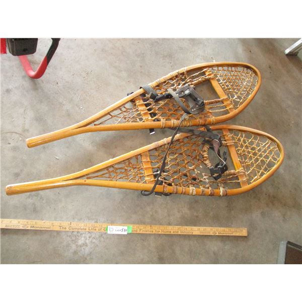 Pair of Snow Shoes with Boot Straps