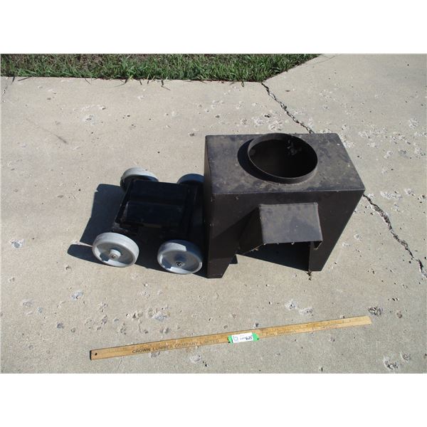 Stove Cover, Snowmobile Wheeled Stand