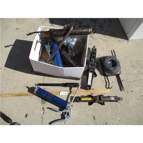 Grease Guns Chisels, Jack