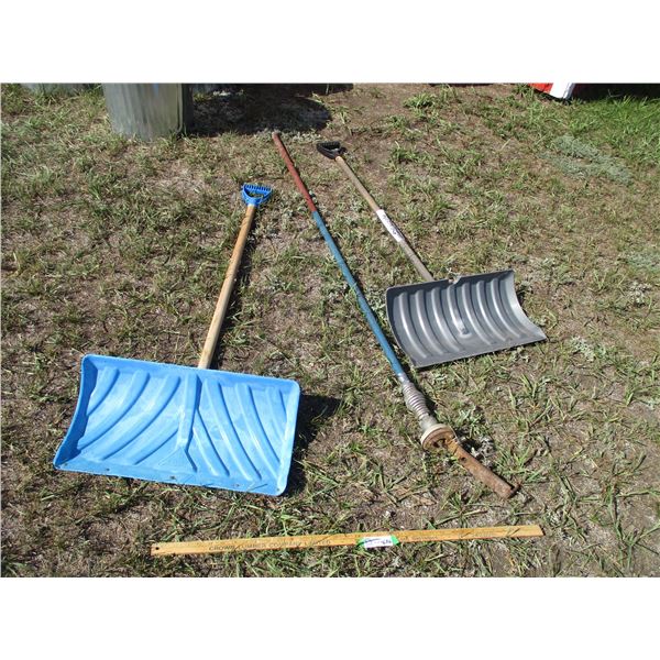 2 Snow Shovels, Misc.