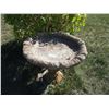 Image 1 : 2 Piece 24" Bird Bath