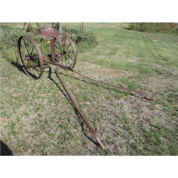 2 Wheeled Harrow Cart
