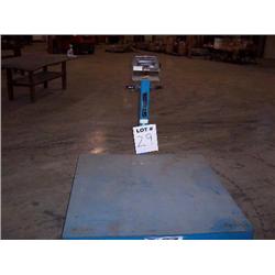 General Digital Scale, 2000 lb. Cap. GE510