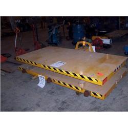 Scissor Lift Table, 500 lb. Cap.