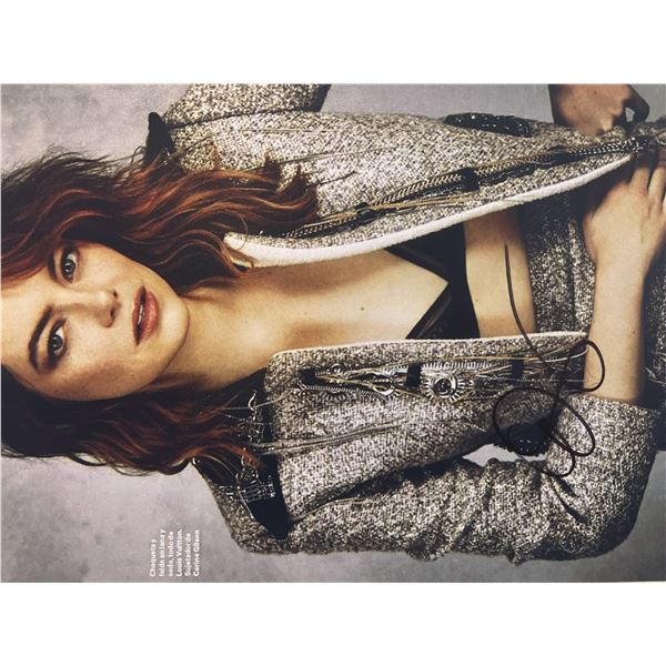 Emma Stone signed photo