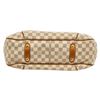 Image 4 : Louis Vuitton Beige Damier Azur Galliera PM Hobo Bag