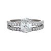 Image 1 : 1.61 ctw Diamond Ring - 14K White Gold