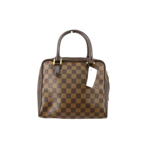 Louis Vuitton Damier Ebene Canvas Leather Brera Handbag