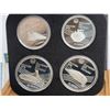 Image 2 : RCM Olympic Coin Proof Set : Series VII Souvenir Issue : COA #U018439 (Copyright 1972 COJO 76) (SEE 