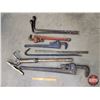 Image 2 : Combo: Tire Irons; Pipe Wrenches; Crow Bar; etc! (SEE PICS!)