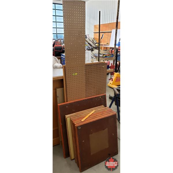 Variety Table Tops Peg Cork Board 8 Small Table Tops Measures 24 X variety-table-tops-peg-cork-board-8-small-table-tops-measures-24-x