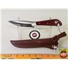 Image 2 : NEW Grohmann Sailors Knife & Sheath w/Pick "DH Russel #3 Stainless"