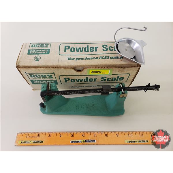 Powder Scale: RCBS Precisioneered Reloading Equipment