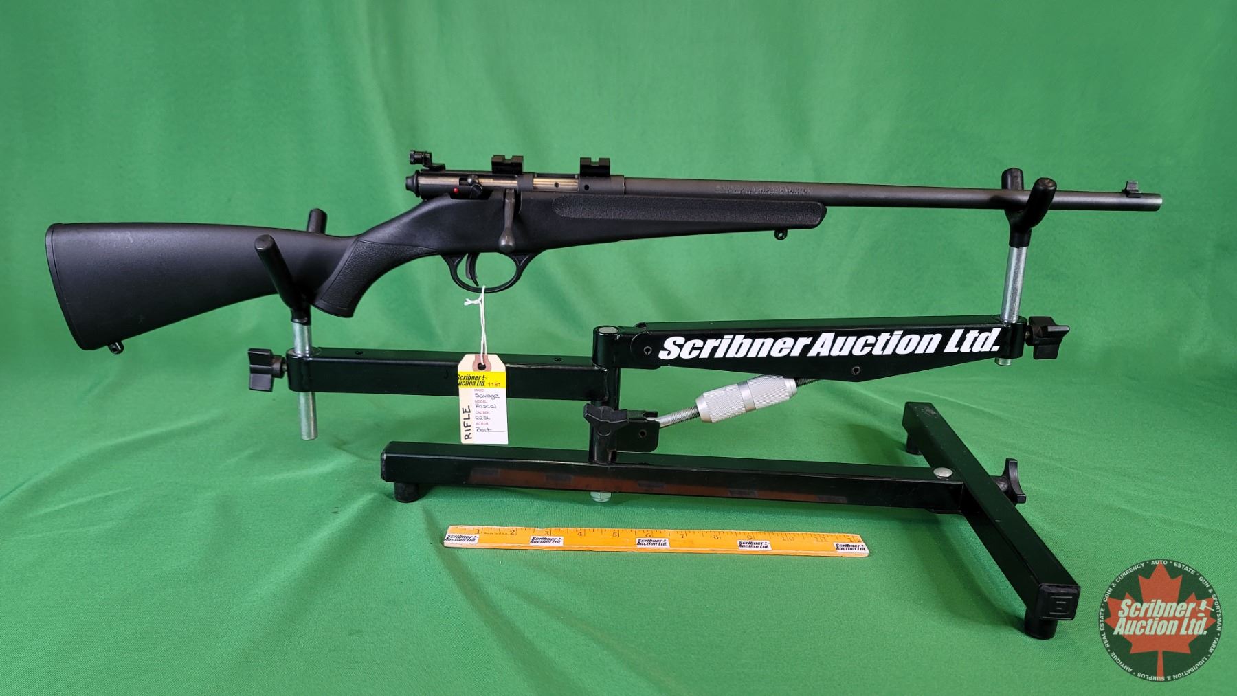 RIFLE: Savage Rascal 22SL LR Bolt Action (BBL 16-1/4