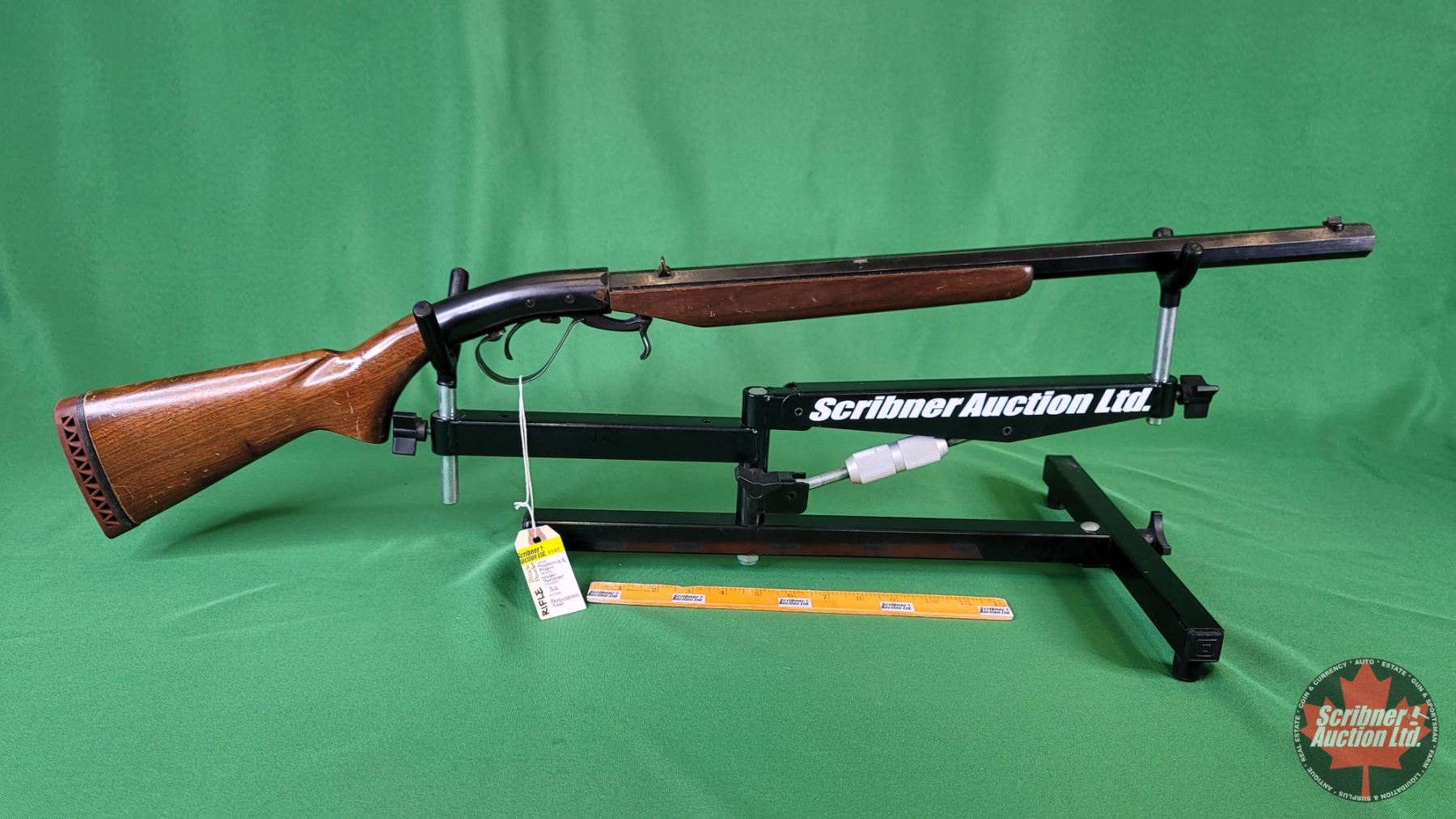 RIFLE: Hopkins & Allen Black Powder 32 Percussion Cap Underhammer ...