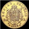 Image 2 : 1868 France .1867oz Gold 20 Francs CLOSELY UNCIRCU