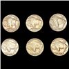 Image 2 : [6] Buffalo Nickels [1913, 1920, 1936, 1937, [2] 1