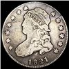 Image 1 : 1821 Capped Bust Quarter NICELY CIRCULATED