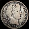 Image 1 : 1892-S Barber Quarter NICELY CIRCULATED