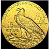 Image 2 : 1913 $2.50 Gold Quarter Eagle CLOSELY UNCIRCULATED