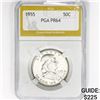 Image 1 : 1955 Franklin Half Dollar PGA PR64