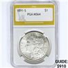 Image 1 : 1891-S Morgan Silver Dollar PGA MS64