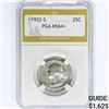 Image 1 : 1932-S Washington Silver Quarter PGA MS64+