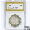 Image 1 : 1806 Draped Bust Half Dollar PGA XF40 O-103 Lg Sta
