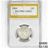 Image 1 : 1909 Barber Quarter PGA PR65 CAMEO