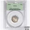 Image 1 : 1882 Seated Liberty Dime PCGS MS63