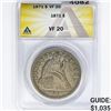 Image 1 : 1871 Seated Liberty Dollar ANACS VF20