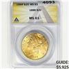Image 1 : 1888 $20 Gold Double Eagle ANACS MS61