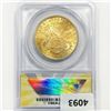 Image 2 : 1888 $20 Gold Double Eagle ANACS MS61
