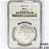 Image 1 : 1878-CC Morgan Silver Dollar NGC MS61
