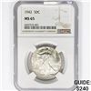 Image 1 : 1942 Walking Liberty Half Dollar NGC MS65