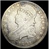 Image 1 : 1821 Capped Bust Half Dollar NICELY CIRCULATED