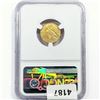 Image 2 : 1928 $2.50 Gold Quarter Eagle NGC MS62