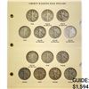 Image 1 : 1916-1947 Walking Half Dollar Book (65 Coins)