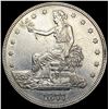 Image 1 : 1877 Silver Trade Dollar CLOSELY UNCIRCULATED
