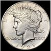 Image 1 : 1921 Silver Peace Dollar CLOSELY UNCIRCULATED