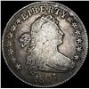 Image 1 : 1807 Draped Bust Half Dollar NICELY CIRCULATED