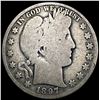 Image 1 : 1897-O Barber Half Dollar NICELY CIRCULATED