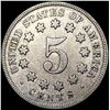 Image 2 : 1867 Shield Nickel NEARLY UNCIRCULATED