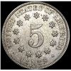 Image 2 : 1872 Shield Nickel UNCIRCULATED