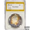 Image 1 : 1934-D Silver Peace Dollar PGA MS64