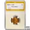 Image 1 : 1909-S VDB Wheat Cent PGA MS62+
