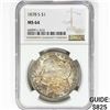 Image 1 : 1878-S Morgan Silver Dollar NGC MS64