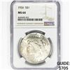 Image 1 : 1926-S Silver Peace Dollar NGC MS64