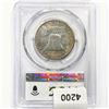 Image 2 : 1957-D Franklin Half Dollar PCGS MS66 FBL